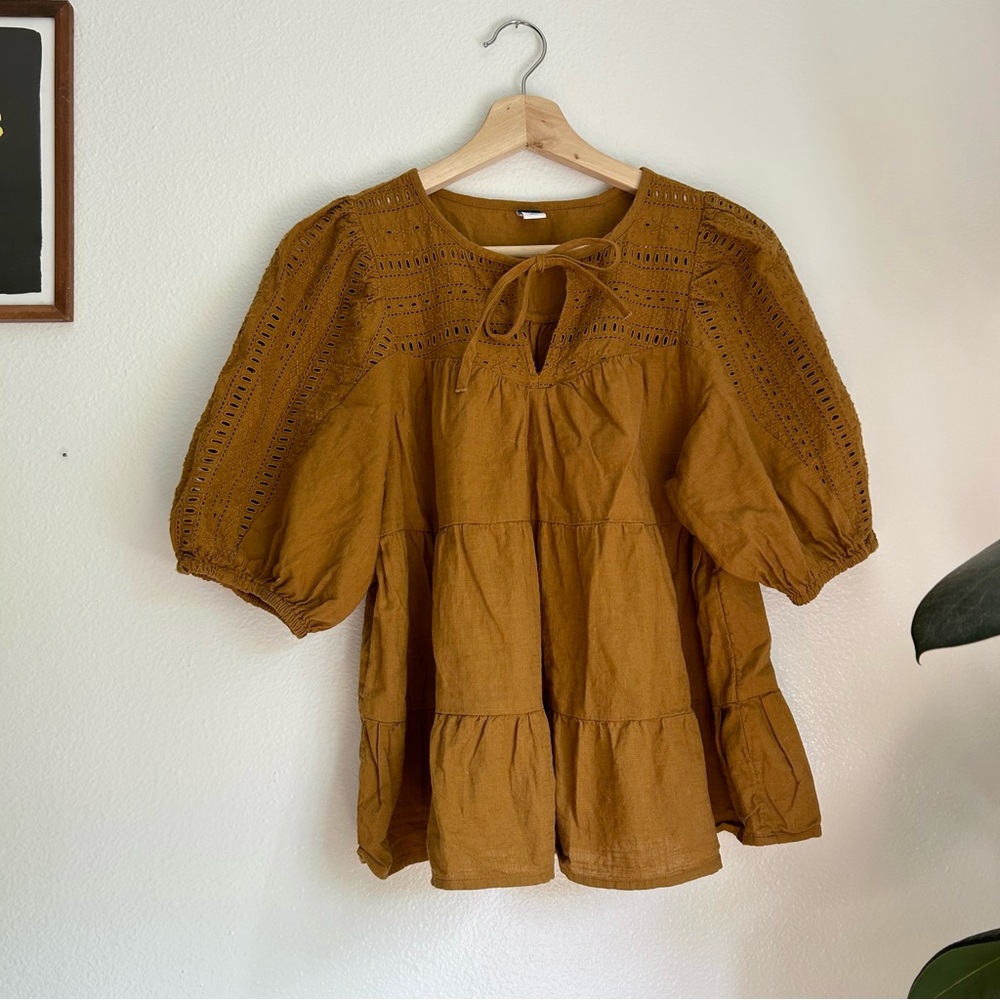 Old Navy tiered babydoll top
